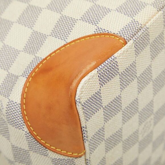 Louis Vuitton Damier Azure Hampstead PM N51207 White PVC Leather Women's Louis - Picture 5 of 10